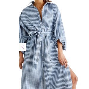 NWT Free People Jess Shirt Dress